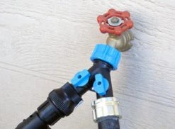 DRIP IRRIGATION DIG Composite Y Hose End Faucet Dual Splitter