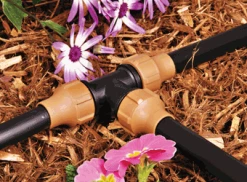 DIG 1/2" Drip Irrigation Universal Nut Lock Tee Fitting - (for .620, .700 And .710 OD) 15-057