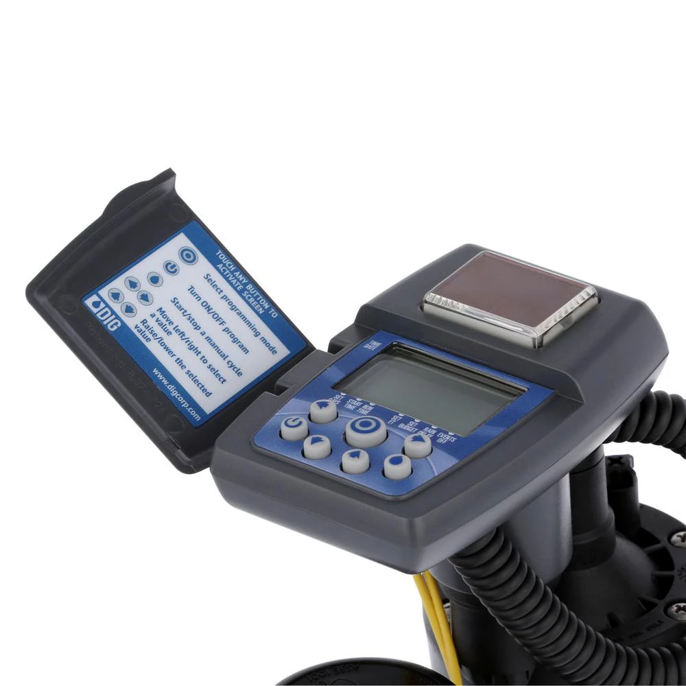 DRIP IRRIGATION DIG LEIT-1 ILV-200 Single Station Solar/Ambient Light Powered Irrigation Controller With 2" Inline Valve 2 DRIP IRRIGATION DIG LEIT-1 ILV-200 Single Station Solar/Ambient Light Powered Irrigation Controller With 2" Inline Valve