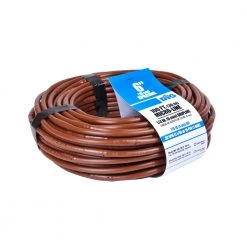 DIG 6" Spacing Drip Line Soaker Hose .52gph Brown Poly Drip Irrigation Tubing (100'-3000ft) ML-106B