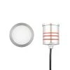 WAC Landscape Lighting Mini In Ground Well Light 2IN LED Slim Round 2700K LED 2011-27SS