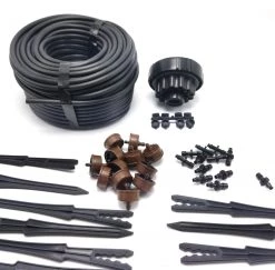 DIG 12 Plant Drip Irrigation Home Grow Kit - With Emitters 9 DIG 12 Plant Drip Irrigation Home Grow Kit - With Emitters