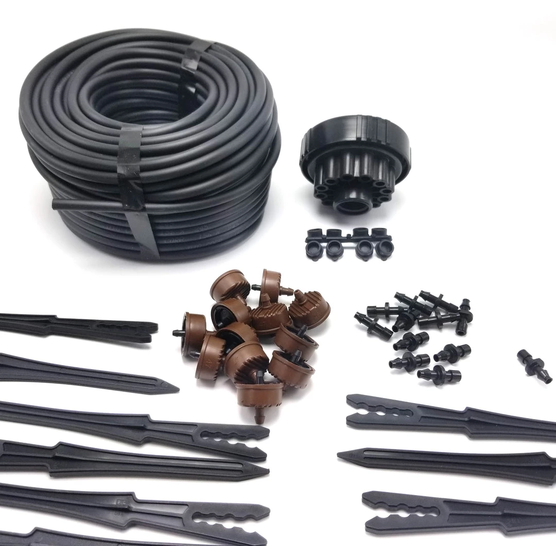 DIG 12 Plant Drip Irrigation Home Grow Kit - With Emitters 5 DIG 12 Plant Drip Irrigation Home Grow Kit - With Emitters