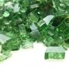 ONE STOP OUTDOOR 1/4" Tropical Green Reflective Fire Glass (10lbs)