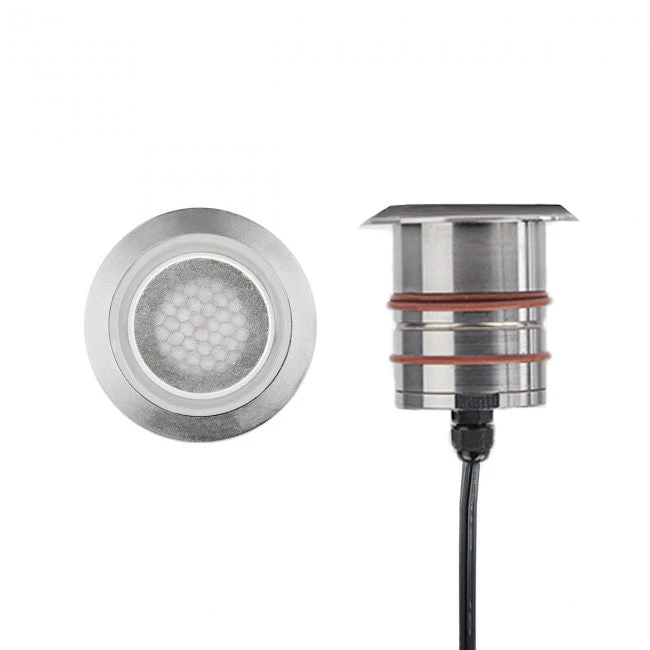 WAC Landscape Lighting Mini In Ground Well Light 2IN LED Round 2700K LED 2022-27SS 1 WAC Landscape Lighting Mini In Ground Well Light 2IN LED Round 2700K LED 2022-27SS