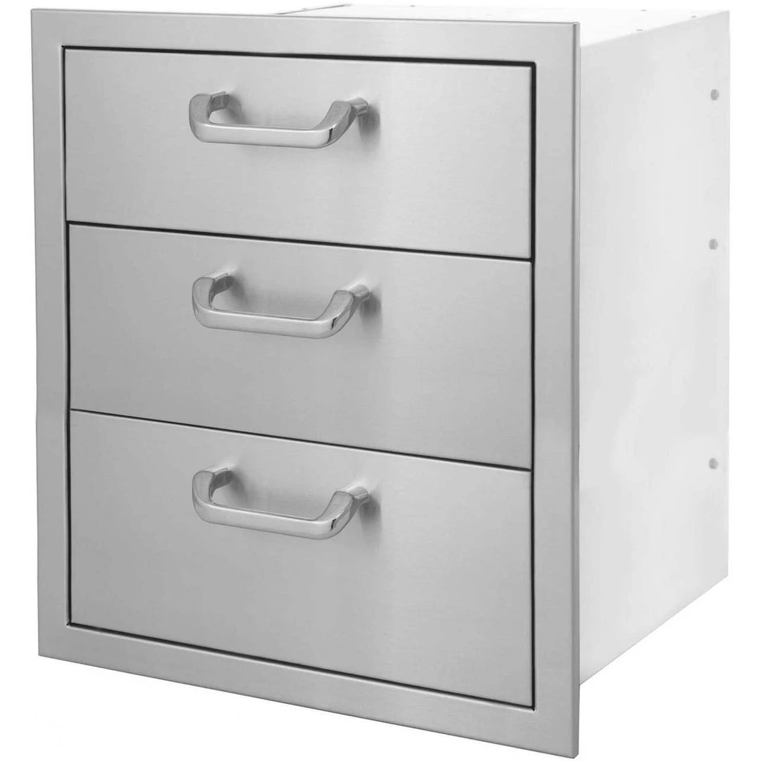 BBQ-260-DRW3 - PCM 260 Series 16-Inch Triple Access Drawer 1 BBQ-260-DRW3 - PCM 260 Series 16-Inch Triple Access Drawer