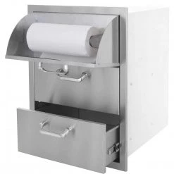 BBQ-260-DRW3-PTH - PCM 260 Series 16-Inch Triple Access Drawer With Paper Towel Holder DRAWERS
