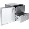 BBQ-260-DDC - PCM 260 Series 32-Inch Access Door & Double Drawer Combo (Reversible)