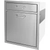 ROLLOUTS BBQ-260-TR-DR1 - PCM 260 Series 20-Inch Single Drawer & Roll-Out Trash/Recycling Bin Combo