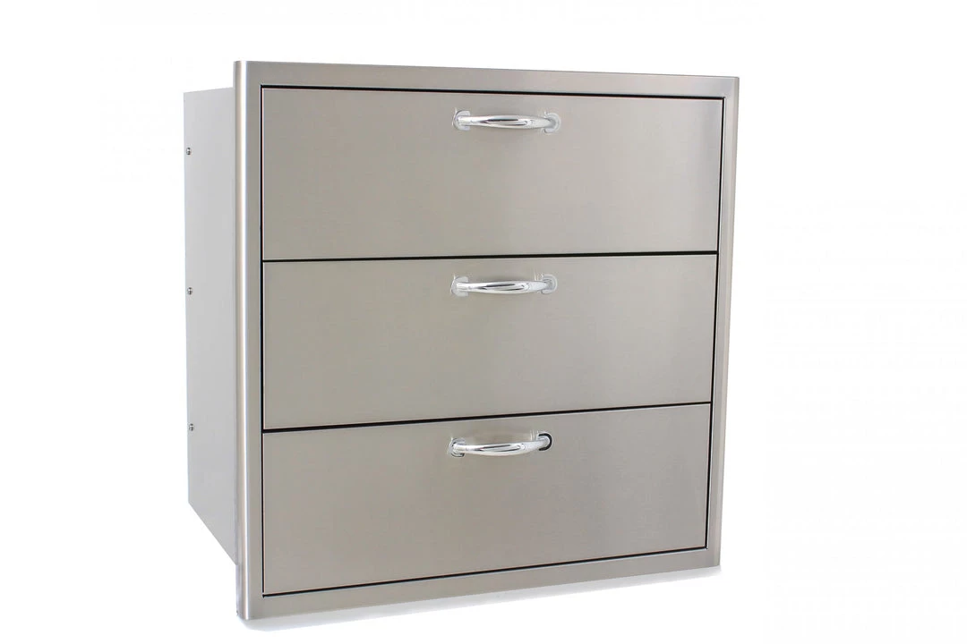 DRAWERS BLZ-30W-3DRW Blaze 30 Inch Triple Access Drawer 2 DRAWERS BLZ-30W-3DRW Blaze 30 Inch Triple Access Drawer