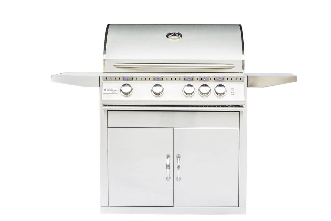 Vivid Heat GAS GRILLS SIZZLER PRO 32" PREMIUM STAINLESS STEEL GRILL - SUMMERSET SIZPRO32-LP, SIZPRO32-NG 5 Vivid Heat GAS GRILLS SIZZLER PRO 32" PREMIUM STAINLESS STEEL GRILL - SUMMERSET SIZPRO32-LP, SIZPRO32-NG