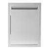 PCM BBQ-350-SV-1420 18-Inch Single Access Door - Vertical (Reversible) DOORS