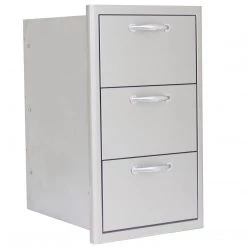DRAWERS BLZ-DRW3-R Blaze 16 Inch Triple Access Drawer
