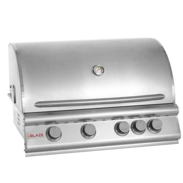 Blaze BLZ-4LBM-LP/NG 32 Inch 4-Burner Grill With Rear Burner, Traditional Series Stainless Steel Gas BBQ GAS GRILLS 1 Blaze BLZ-4LBM-LP/NG 32 Inch 4-Burner Grill With Rear Burner, Traditional Series Stainless Steel Gas BBQ GAS GRILLS