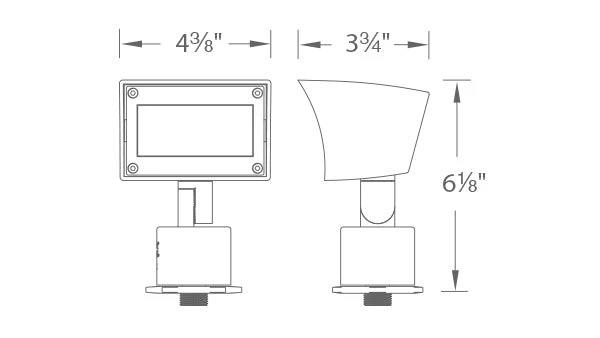 WAC - LED Wall Wash – Color Changing Landscape Wall Wash Luminaire 5021-CCBBR LIGHTING 3 WAC - LED Wall Wash – Color Changing Landscape Wall Wash Luminaire 5021-CCBBR LIGHTING