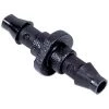 DIG (100 PACK) - 1/4"-Inch Barbed Coupling, Drip Irrigation / Hydroponics Connector