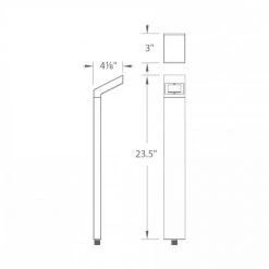 WAC Landscape Lighting Linear LED Path Bronze 12V -22IN - BZ AL -2700 6021-27BZ 5 WAC Landscape Lighting Linear LED Path Bronze 12V -22IN - BZ AL -2700 6021-27BZ