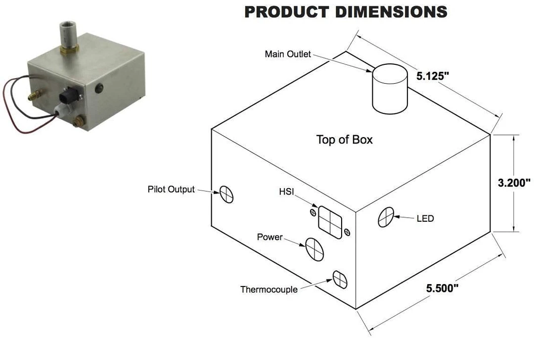ONE STOP OUTDOOR High Capacity Weather Beater - Automatic Fire Pit Igniter, Outdoor Control System - Electronic Flame Ignition 7 ONE STOP OUTDOOR High Capacity Weather Beater - Automatic Fire Pit Igniter, Outdoor Control System - Electronic Flame Ignition