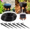 DIG 6 Plant Drip Irrigation Home Grow Kit - With Emitters Adjustable Manifold 0-20 GPH