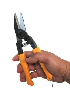 MCC USA DRIP IRRIGATION MCC MU-0020 - 8" Long All Purpose Snips - Multi Purpose Utility Cutting Nipper Tool (Garden/Tree, Steel Strapping, Drip Tubing, Wire, Paper & More)