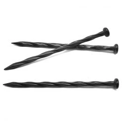 ONE STOP OUTDOOR (10 Pack) 8" Plastic Landscape Edging Anchoring Spikes, Stakes