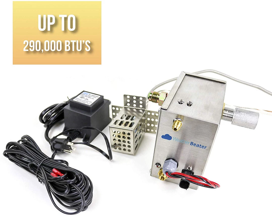 ONE STOP OUTDOOR Weather Beater - Automatic Fire Pit Igniter, Outdoor Control System - Electronic Flame Ignition 2 ONE STOP OUTDOOR Weather Beater - Automatic Fire Pit Igniter, Outdoor Control System - Electronic Flame Ignition