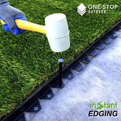 ONE STOP OUTDOOR Instant Edging - Pro-Plus 30ft Premium No Dig Yard Edging Kit, For Landscaping, And Flower Gardens - 2
