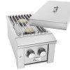 SUMMERSET ALTURI DOUBLE SIDE BURNER ALT-2B-NG, ALT-2B-LP SIDE BURNERS