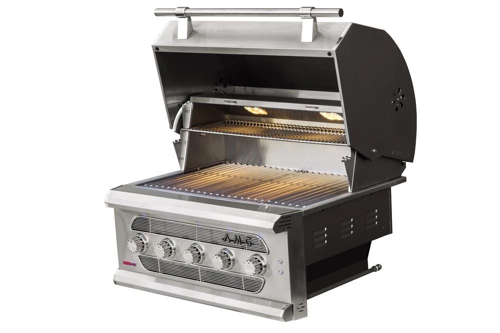 Vivid Heat 36″ (AMG) - AMERICAN MUSCLE GRILL – BUILT-IN - Summerset AMG36-LP, AMG36-NG CHARCOAL GRILLS 2 Vivid Heat 36″ (AMG) - AMERICAN MUSCLE GRILL – BUILT-IN - Summerset AMG36-LP, AMG36-NG CHARCOAL GRILLS