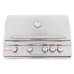 Blaze BLZ-4LTE2-LP/NG 32 Inch 4-Burner LTE Gas Grill With Rear Burner, Built-in Lighting System