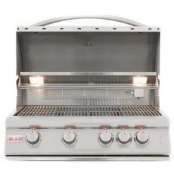 Blaze BLZ-4LTE2-LP/NG 32 Inch 4-Burner LTE Gas Grill With Rear Burner, Built-in Lighting System 19 Blaze BLZ-4LTE2-LP/NG 32 Inch 4-Burner LTE Gas Grill With Rear Burner, Built-in Lighting System