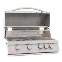 Blaze BLZ-4LTE2-LP/NG 32 Inch 4-Burner LTE Gas Grill With Rear Burner, Built-in Lighting System 20 Blaze BLZ-4LTE2-LP/NG 32 Inch 4-Burner LTE Gas Grill With Rear Burner, Built-in Lighting System