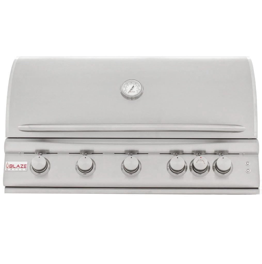 BLZ-5LTE2(LP/NG) - Blaze 40 Inch 5-Burner LTE Gas Grill With Rear Burner And Built-in Lighting System 17 BLZ-5LTE2(LP/NG) - Blaze 40 Inch 5-Burner LTE Gas Grill With Rear Burner And Built-in Lighting System