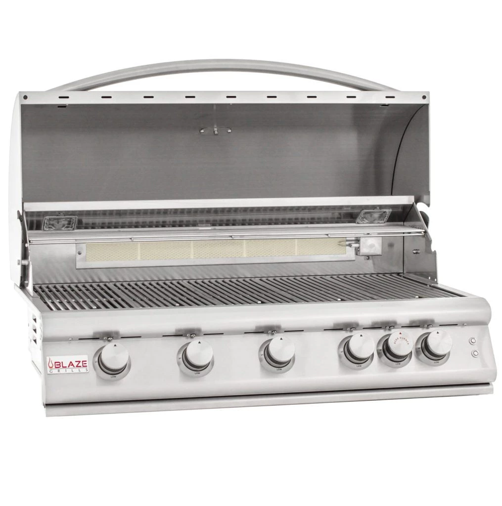 BLZ-5LTE2(LP/NG) - Blaze 40 Inch 5-Burner LTE Gas Grill With Rear Burner And Built-in Lighting System 8 BLZ-5LTE2(LP/NG) - Blaze 40 Inch 5-Burner LTE Gas Grill With Rear Burner And Built-in Lighting System
