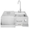 PCM BLZ-30CKT-SNK Blaze Beverage Center Sink