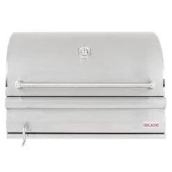 BLZ-4-CHAR Blaze 32" Inch Pro Grade Stainless Steel Charcoal Built In BBQ Grill