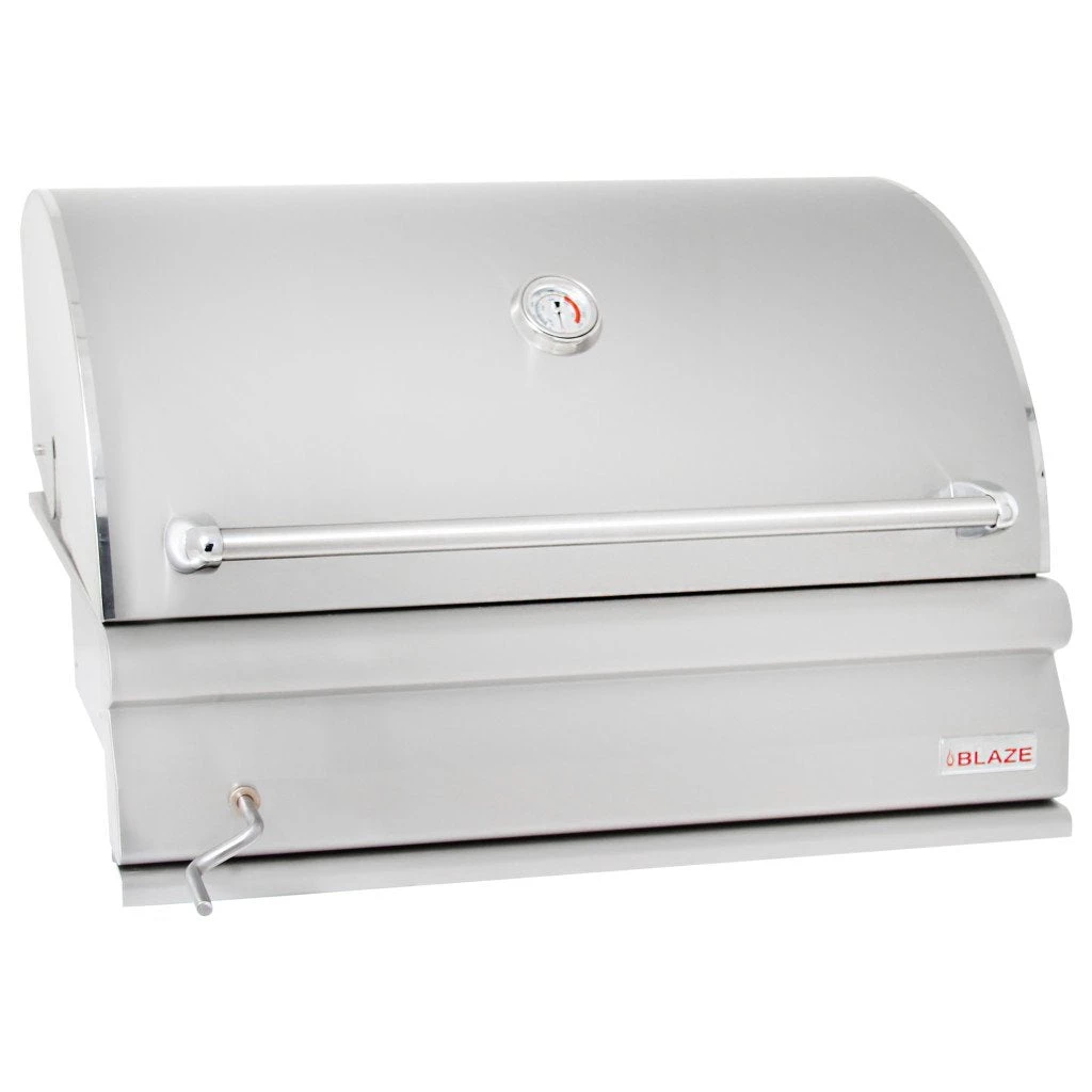 BLZ-4-CHAR Blaze 32" Inch Pro Grade Stainless Steel Charcoal Built In BBQ Grill 1 BLZ-4-CHAR Blaze 32" Inch Pro Grade Stainless Steel Charcoal Built In BBQ Grill