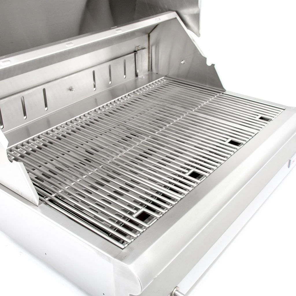 BLZ-4-CHAR Blaze 32" Inch Pro Grade Stainless Steel Charcoal Built In BBQ Grill 4 BLZ-4-CHAR Blaze 32" Inch Pro Grade Stainless Steel Charcoal Built In BBQ Grill