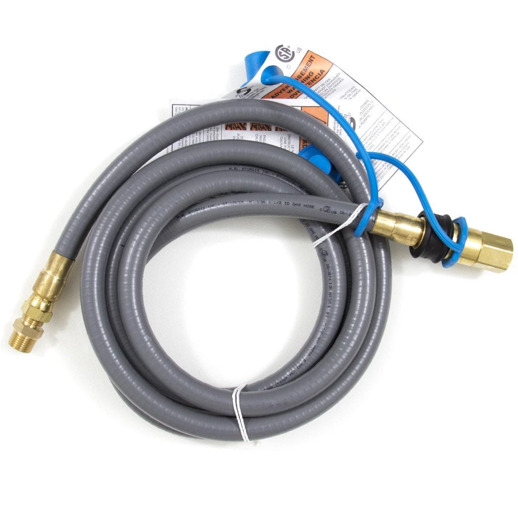 Blaze BLZ-NG-HOSE 1/2 Inch Natural Gas Hose With Quick Disconnect GAS GRILLS 1 Blaze BLZ-NG-HOSE 1/2 Inch Natural Gas Hose With Quick Disconnect GAS GRILLS