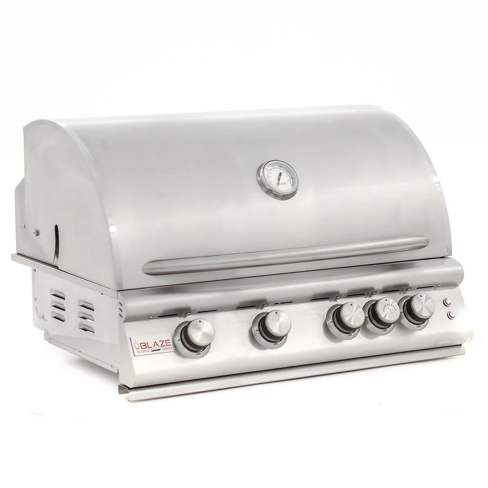 BLZ-4LTE2MG - Blaze 4LTE2 Marine Grade Grill 316L 4-Burner Premium LTE 6 BLZ-4LTE2MG - Blaze 4LTE2 Marine Grade Grill 316L 4-Burner Premium LTE