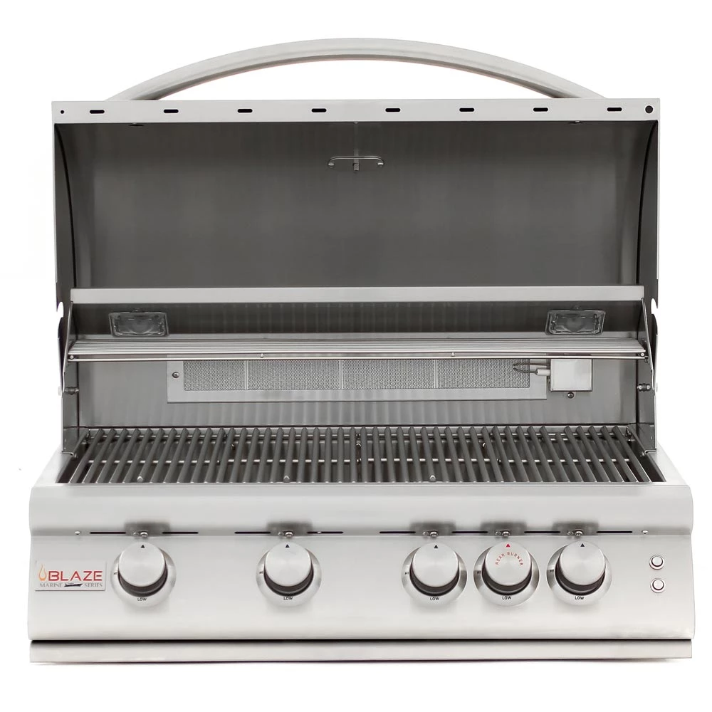 BLZ-4LTE2MG - Blaze 4LTE2 Marine Grade Grill 316L 4-Burner Premium LTE 5 BLZ-4LTE2MG - Blaze 4LTE2 Marine Grade Grill 316L 4-Burner Premium LTE