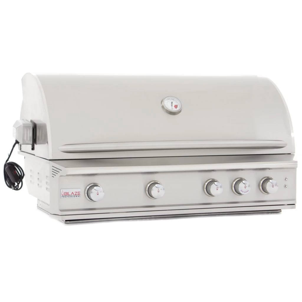 BLZ-4PRO-LP/NG Blaze Professional 44-Inch 4 Burner Built-In Gas Grill With Rear Infrared Burner GAS GRILLS 3 BLZ-4PRO-LP/NG Blaze Professional 44-Inch 4 Burner Built-In Gas Grill With Rear Infrared Burner GAS GRILLS