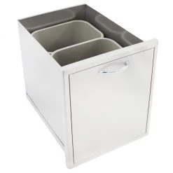 Blaze BLZ-TREC-DRW Roll Out Double Trash/Recycle Drawer DRAWERS 12 Blaze BLZ-TREC-DRW Roll Out Double Trash/Recycle Drawer DRAWERS