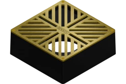 Sinnnov Sinnov Premium Universal Paver Drain Grate Fits 3 & 4" Inch Pipe - Brass DRAIN GRATES