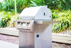 "BUILDER" 30 Built-In Apartment / Commercial Stainless Steel BBQ Grill - Summerset SBG30-NG -onestopoutdoor Sales Builder grill freestanding angled 1080x1080