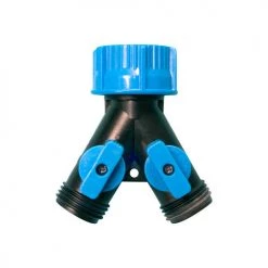 DRIP IRRIGATION DIG Composite Y Hose End Faucet Dual Splitter