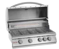 Blaze BLZ-4LBM-LP/NG 32 Inch 4-Burner Grill With Rear Burner, Traditional Series Stainless Steel Gas BBQ GAS GRILLS