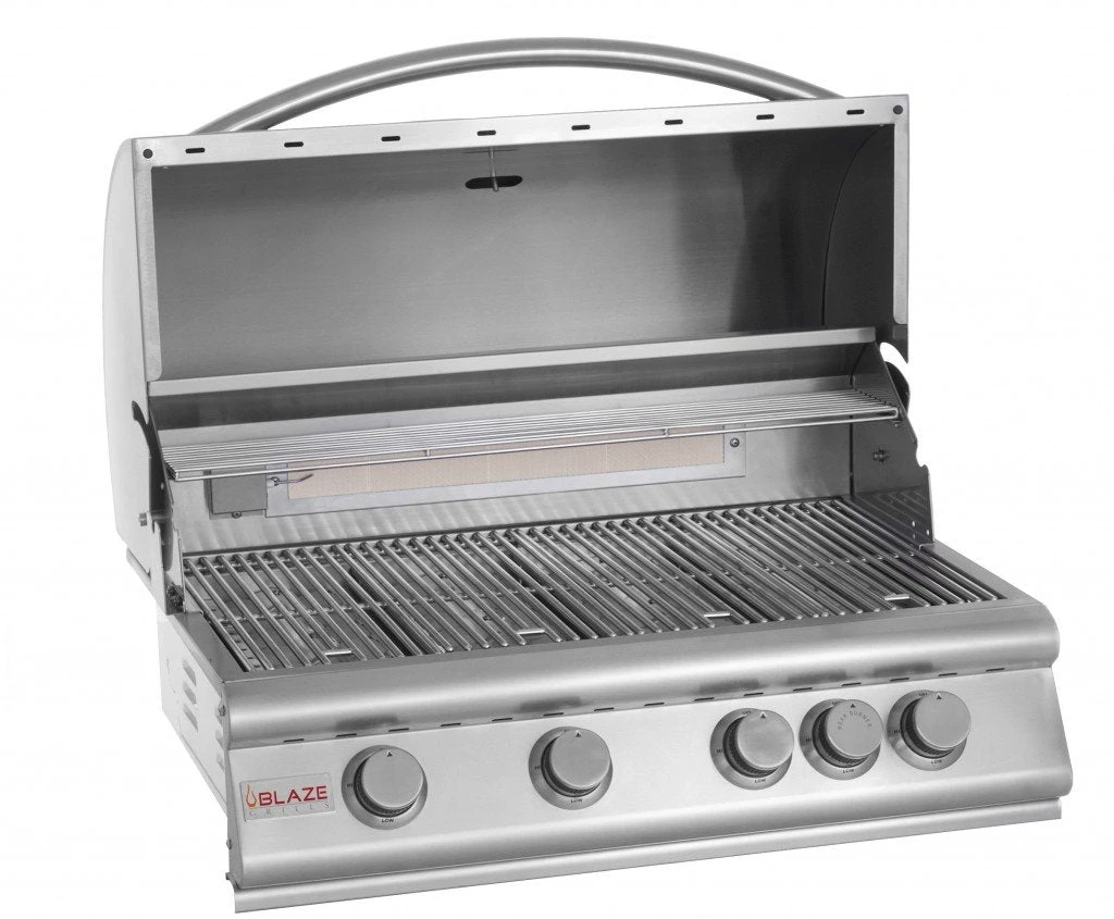 Blaze BLZ-4LBM-LP/NG 32 Inch 4-Burner Grill With Rear Burner, Traditional Series Stainless Steel Gas BBQ GAS GRILLS 2 Blaze BLZ-4LBM-LP/NG 32 Inch 4-Burner Grill With Rear Burner, Traditional Series Stainless Steel Gas BBQ GAS GRILLS