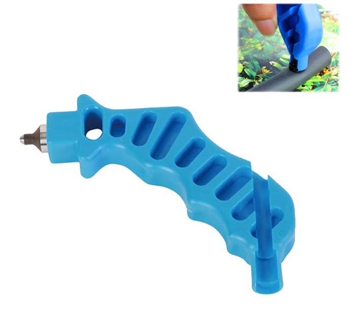DIG 2 In 1 - Drip Irrigation Tubing Punch Tool - 1/4" Inch 1 DIG 2 In 1 - Drip Irrigation Tubing Punch Tool - 1/4" Inch