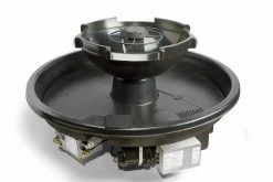 HPC Hearth H2Onfire 360 - Black Fire Water Insert, Fire Pit & Waterfall Bowl W/ Electronic Ignition OUTDOOR FIRE